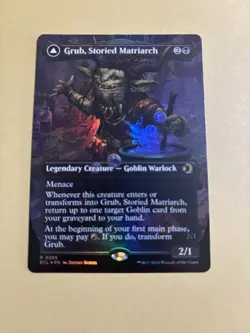 MTG - Grub, Storied Matriarch - FOIL - Borderless - Lorwyn Eclipsed - NM/M - Image 1