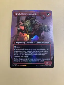 MTG - Grub, Storied Matriarch - FOIL - Borderless - Lorwyn Eclipsed - NM/M - Image 2