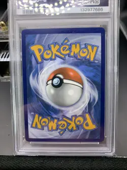 Pokemon TCG Destined Rivals Team Rockets Mewtwo EX Ultra Rare Card 213/182 PSA 9 - Image 2