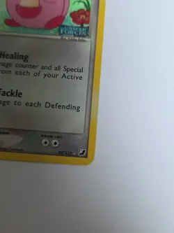 Pokemon Chansey TCG Reverse Holo Stamped EX Unseen Forces 20/115 Rare Card - Image 2