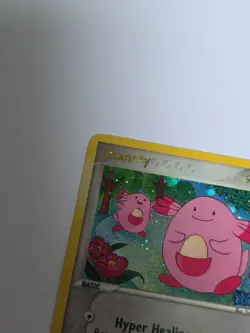 Pokemon Chansey TCG Reverse Holo Stamped EX Unseen Forces 20/115 Rare Card - Image 4