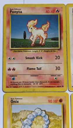 [4th Print] 10x Base Set Pokemon Cards (1999-2000) ENGLISH WOTC - Played (M1) - Image 4