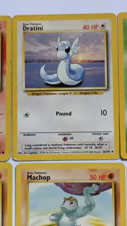 [4th Print] 10x Base Set Pokemon Cards (1999-2000) ENGLISH WOTC - Played (M1) - Image 5