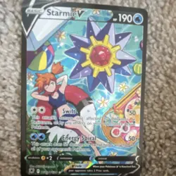 Pokemon Starmie V Full Art Ultra Rare Holo Astral Radiance TG13/TG30 Card - Image 1