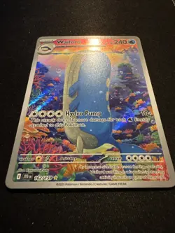 Wailord Full Art Secret Rare Journey Together 162/159, NM Pokemon Card - Image 2