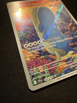 Wailord Full Art Secret Rare Journey Together 162/159, NM Pokemon Card - Image 4