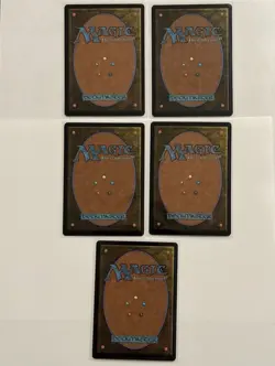 Avatar Foil Long Feng Fire Engineer Dai Li Agents Drill Merchants 5 Card Lot MTG - Image 2