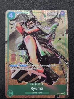 One Piece TCG Promo Ryuma P-072 Premium Card Collection Best Selection Vol.3 NM - Image 1