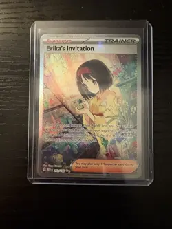 Pokemon TCG SV Scarlet & Violet 151 Erika's Invitation Card #203/165 - Image 3