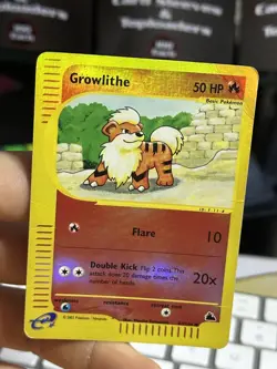 Growlithe 62/144 Skyridge 2003 Reverse Holo Pokemon Card TCG - Image 4