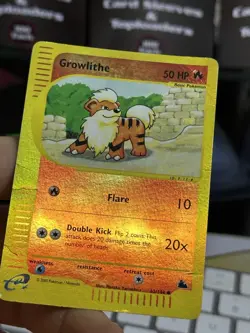Growlithe 62/144 Skyridge 2003 Reverse Holo Pokemon Card TCG - Image 5