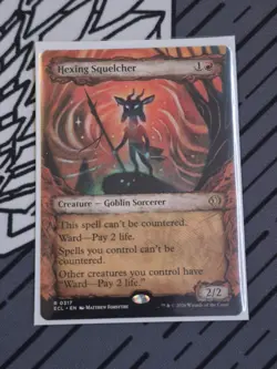 Hexing Squelcher (Showcase) Lorwyn Eclipsed Regular - Image 1