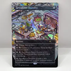Retrofitter Foundry #45 (Halo Foil) - MTG Encyclopedia of Magic Secret Lair - Image 1