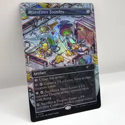 Retrofitter Foundry #45 (Halo Foil) - MTG Encyclopedia of Magic Secret Lair - Image 2