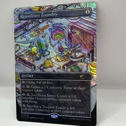 Retrofitter Foundry #45 (Halo Foil) - MTG Encyclopedia of Magic Secret Lair - Image 3