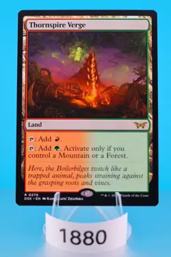 MTG Thornspire Verge Duskmourn: House of Horror Regular #270 - Image 1