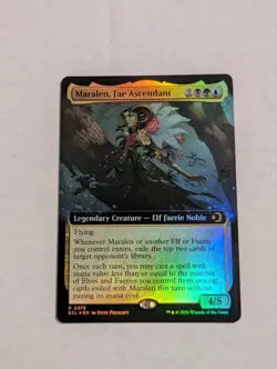 Maralen, Fae Ascendant (Extended Art) Lorwyn Eclipsed Foil - Image 1