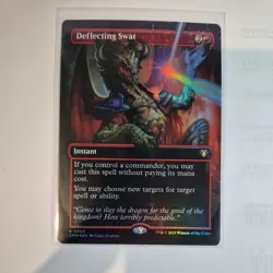Deflecting Swat (Borderless) Commander Masters Foil - Image 1