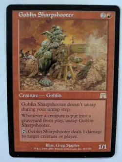 Goblin Sharpshooter Onslaught MTG NM Free shipping with tracking - Image 1