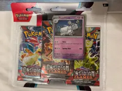 Pokemon TCG Scarlet & Violet - Obsidian Flames Booster Blister - 3 Packs NEW! 820650853784 - Image 2