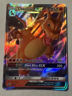 POKEMON TCG CARD Charizard GX SM211 SM Black Star Promo 2019 Holo Foil Rare - NM - Image 1