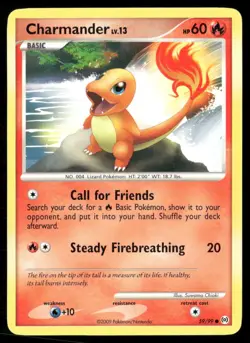 2009 Platinum - Arceus Set Pokemon Card 059 Charmander LP - Image 1