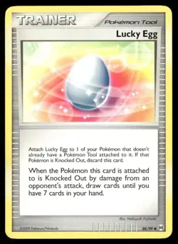 2009 Platinum - Arceus Set Pokemon Card 088 Lucky Egg LP - Image 1