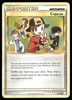 2010 HeartGold SoulSilver Set Pokemon Card 090 Copycat LP - Image 1