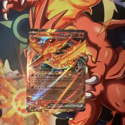 Pokemon TCG Team Rockets Moltres EX Destined Rivals 31 Ultra Rare Holo NM - Image 1