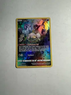 Pokemon TCG Mew GG10/GG70 Galarian Gallery Crown Zenith Holo Full Art - Image 1
