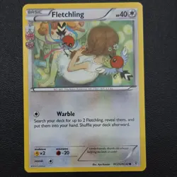 Pokemon Fletchling RC25/RC32 Generations Radiant Collection Basic 40HP Common - Image 1