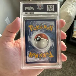 2021 POKEMON SWORD & SHIELD FUSION STRIKE #114 FULL ART/MEW VMAX PSA 10 - Image 3
