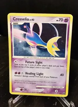 Cresselia 2/100 Majestic Dawn Holo Rare Cosmos Pokemon - Image 1