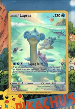 Pokemon TCG Lapras GG05/GG70 Crown Zenith: Galarian Gallery Holo NM/M - Image 1