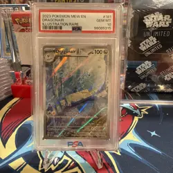 2023 Pokemon Mew En Dragonair Illustration Rare #181 PSA 10 Gem Mint - Image 1