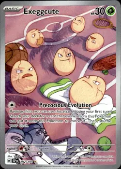 Pokemon Exeggcute SV08: Surging Sparks 192/191 Near Mint NM - Image 1