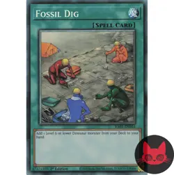 Yugioh Fossil Dig RA01-EN053 Collectors Rare 1st Edition NM - Image 1