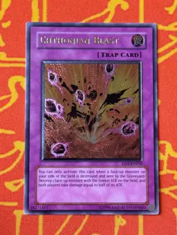 YUGIOH CHTHONIAN BLAST ULTIMATE RARE NEAR MINT EEN-EN050 EURO PRINT - Image 1