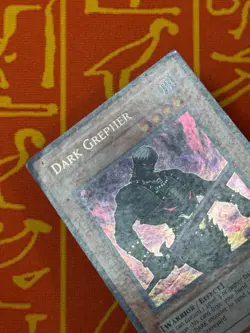 YUGIOH DARK GREPHER SECRET RARE HEAVY PLAY PTDN-EN000 - Image 3