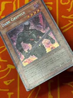 YUGIOH DARK GREPHER SECRET RARE HEAVY PLAY PTDN-EN000 - Image 4