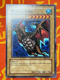 YUGIOH TURTLE BIRD COMMON EXCELLENT MP1-014 McDonald's Promo - Image 1