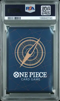 2025 ONE PIECE OP11 ALTERNATE ART #114 GUM-GUM FIRE-FIST PISTOL RED HAWK PSA 10 - Image 2