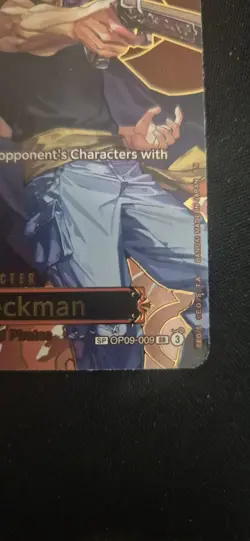 One Piece Benn.Beckman (SP) Super Rare OP09-009 Carrying on His Will NEAR MINT - Image 3