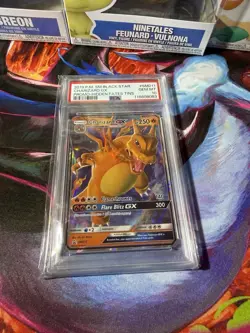 PSA 10 Charizard GX SM211 Pokemon SM Black Star Promo 2019 Hidden Fates Tins - Image 3