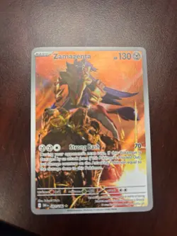 Pokemon TCG Zamazenta Holo Card 201/182 Sv10: Destined Rivals Mint/Near Mint - Image 1