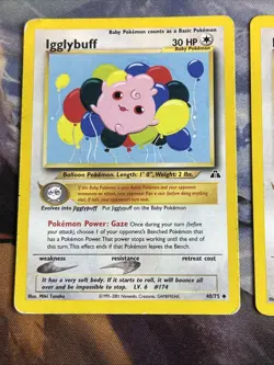2091 Pokemon Neo Discovery #40/75 Igglybuff - Image 4