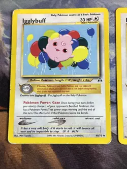 2091 Pokemon Neo Discovery #40/75 Igglybuff - Image 5