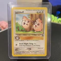 Igglybuff 36 Wizards of the Coast Promo -Vintage Pokemon - Image 1