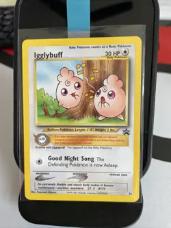 Pokemon TCG Igglybuff Wizards Black Star Promos 36 Regular Promo - Image 1
