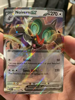 2025 Scarlet & Violet Series - Prismatic Evolutions Noivern ex Double Rare #91 - Image 1